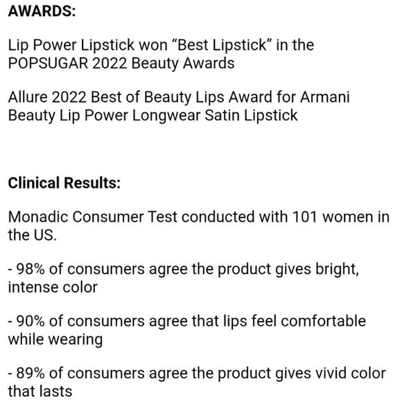 Lip Power Long Lasting Satin Lipstick #104 - Picture 6 of 10